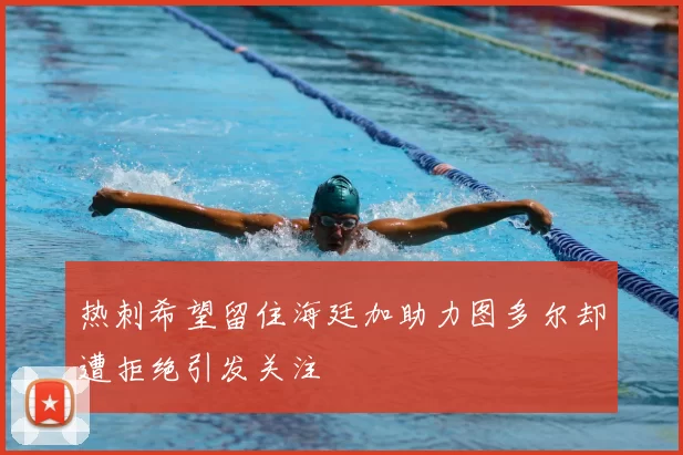 热刺希望留住海廷加助力图多尔却遭拒绝引发关注